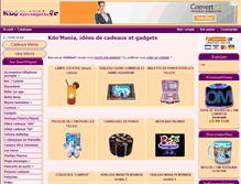 Tablet Screenshot of kdomania.com